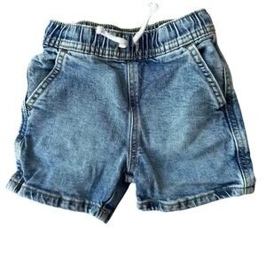 Cat & Jack Chino Denim Shorts Blue 3T